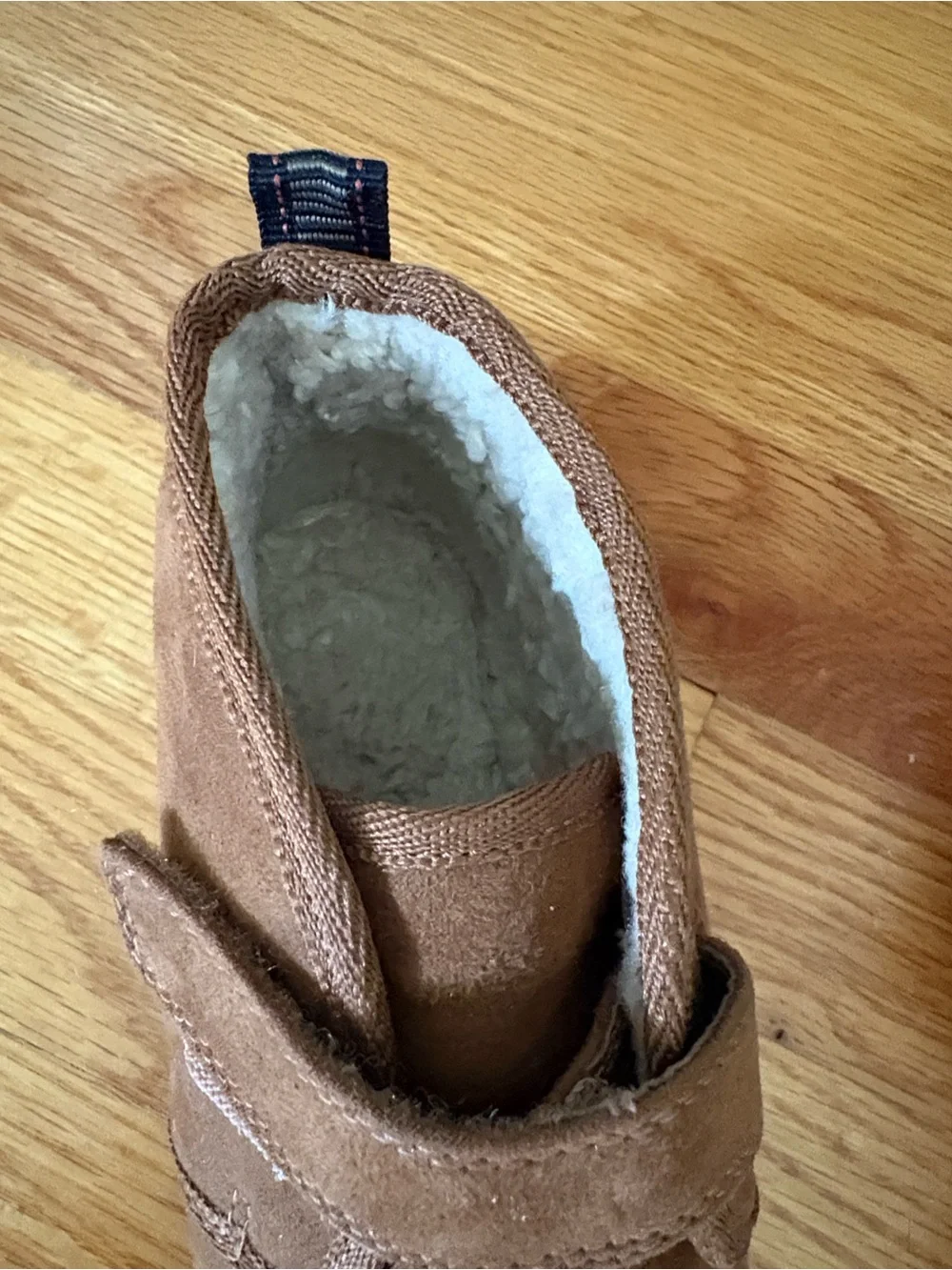 Cat & Jack Kids “Mangus” Cognac Suede- Chukka Boot Style Boots